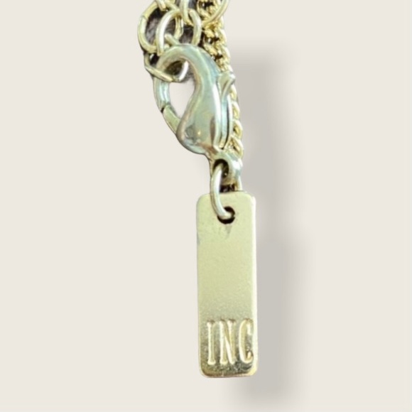 INC matchstick fringe necklace multicolored - Picture 4 of 5